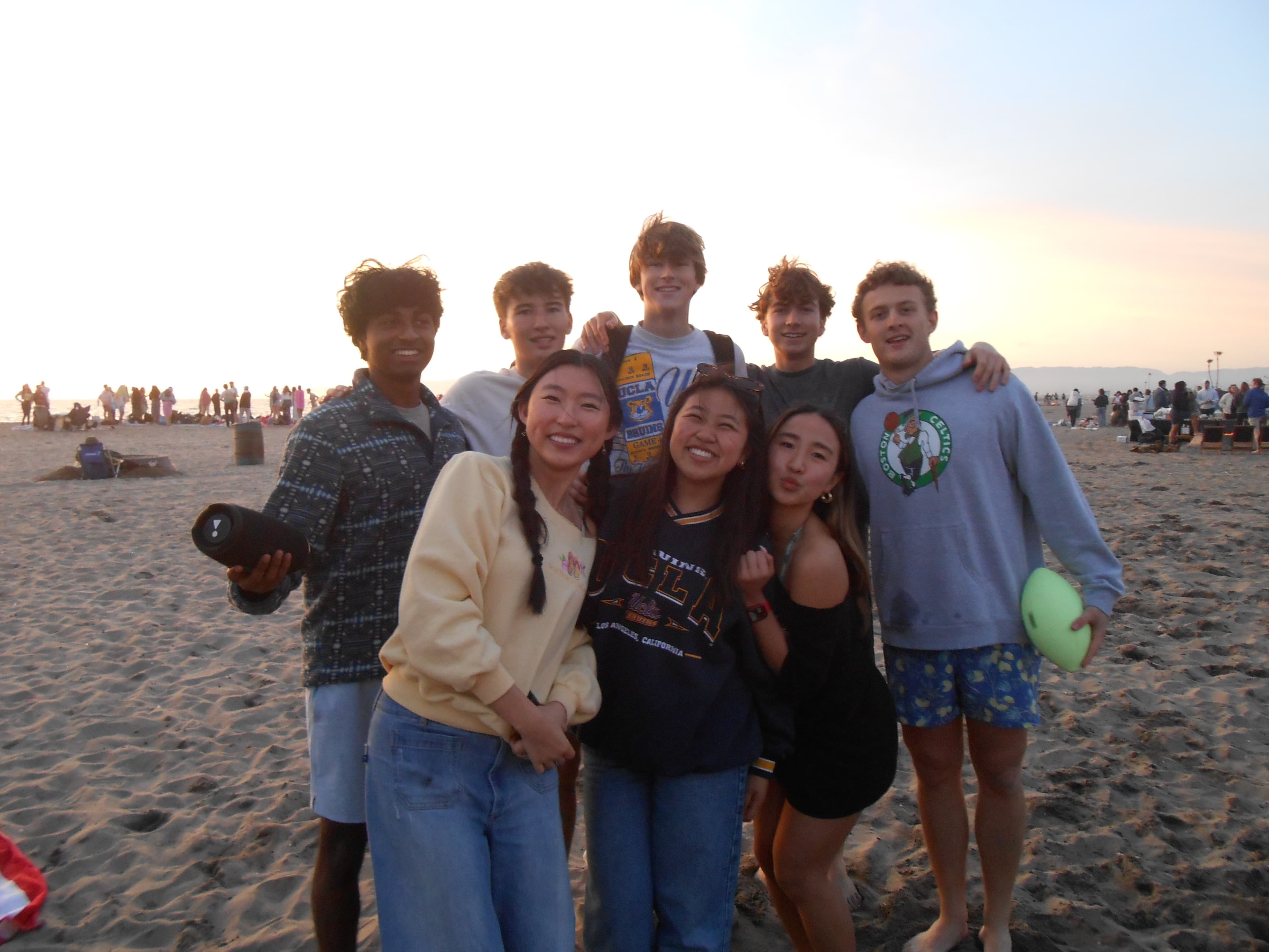 Beach Bonfire Bonding